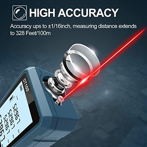 Hanmatek DT100 telemetro laser 100m alta precisione