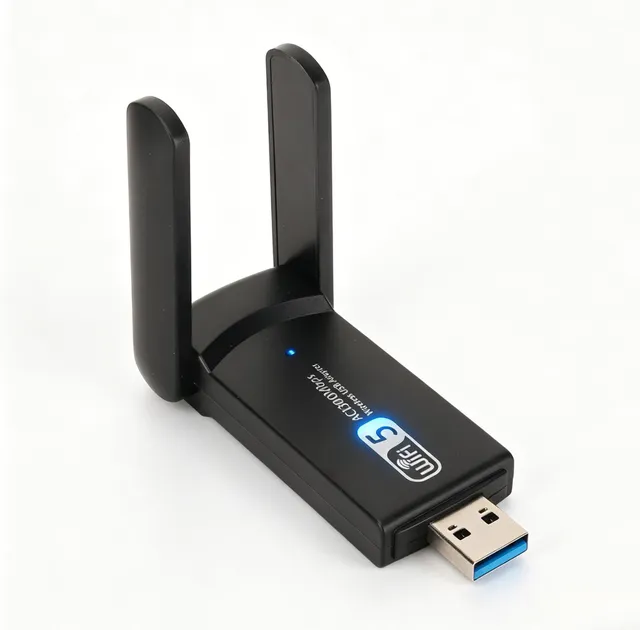 TICFOX 4605AC Adattatore WiFi USB 1300Mbps Dual Band