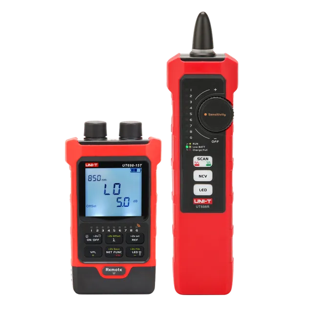UNI-T UT698 tester fibra ottica e cavi LAN multifunzione