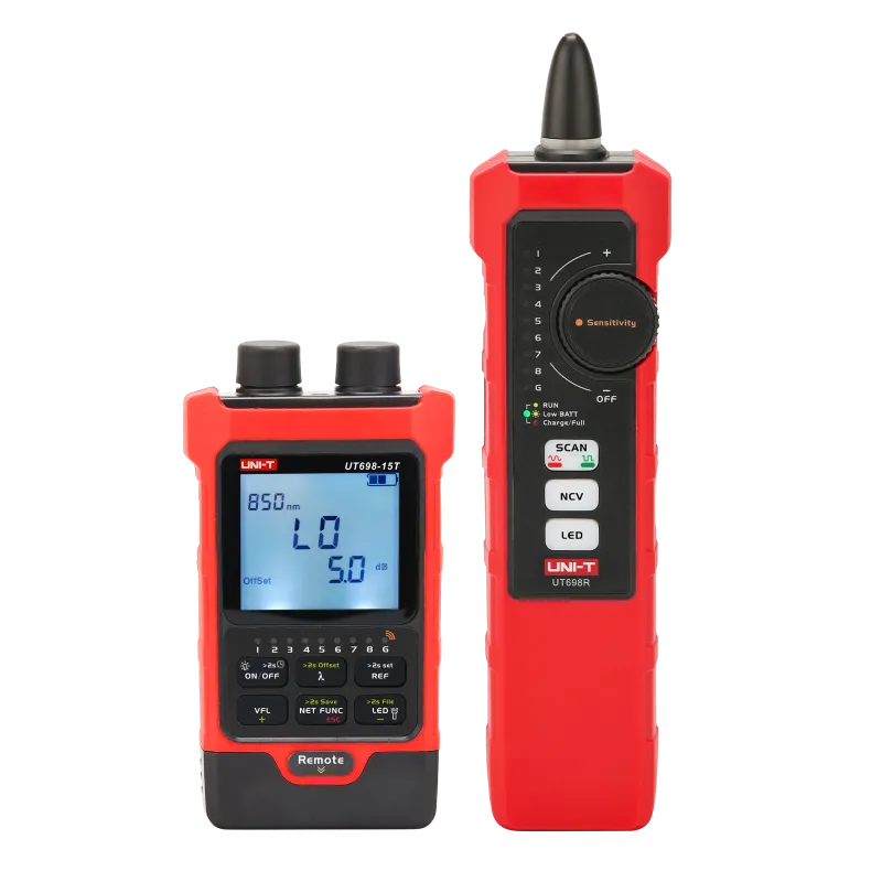 UNI-T UT698 tester fibra ottica e cavi LAN multifunzione