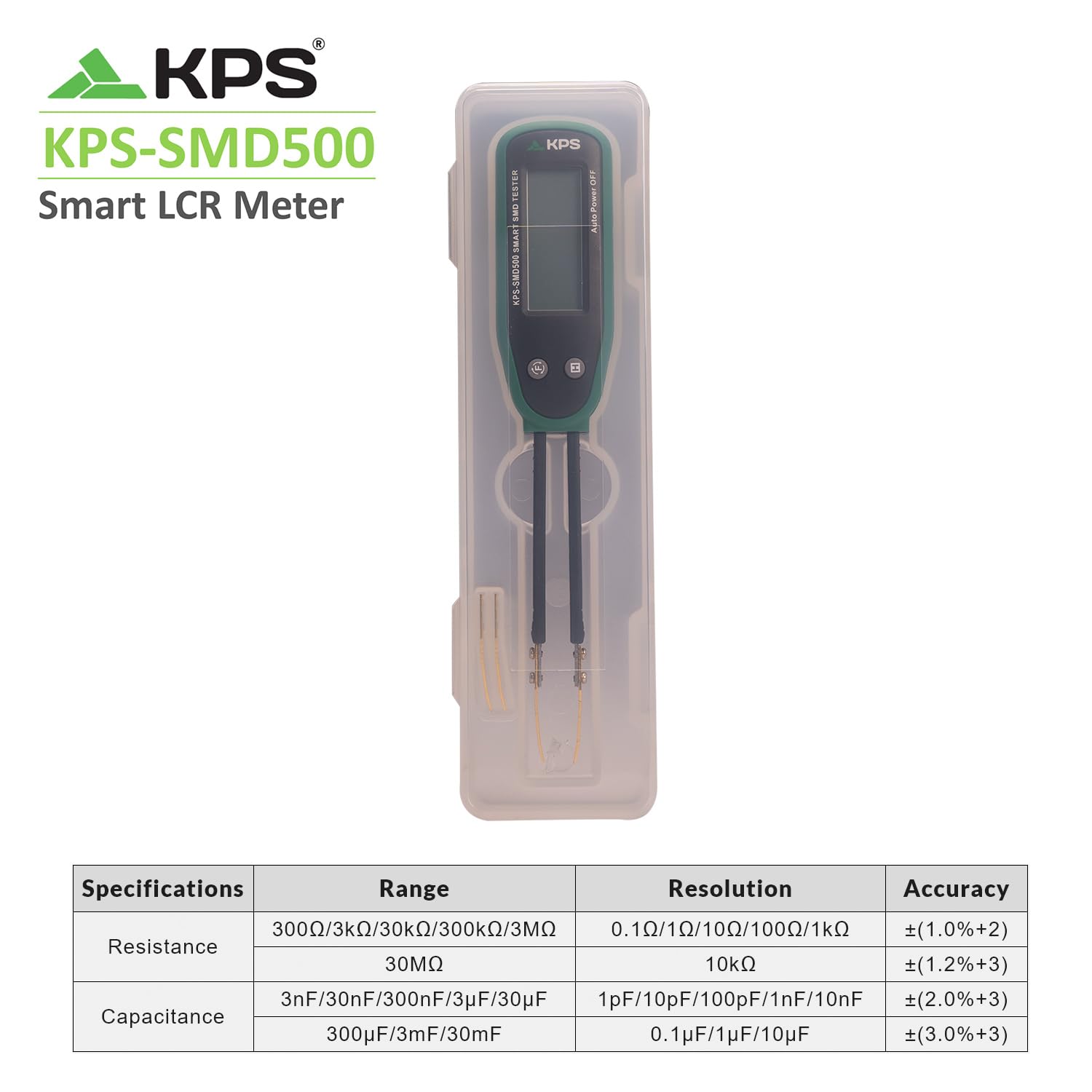 KPS SMD500 tester SMD LCR smart 30Mohm