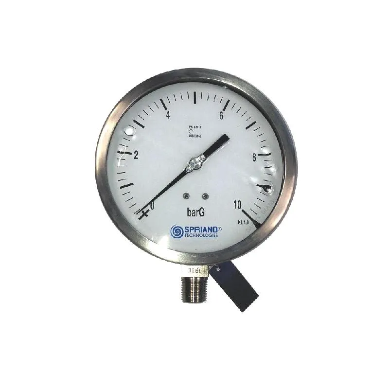 Terranova Instruments SGD14 manometro sicurezza solid front