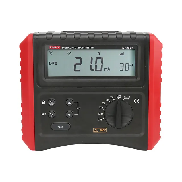 UNI-T UT586+ tester RCD differenziali CAT III