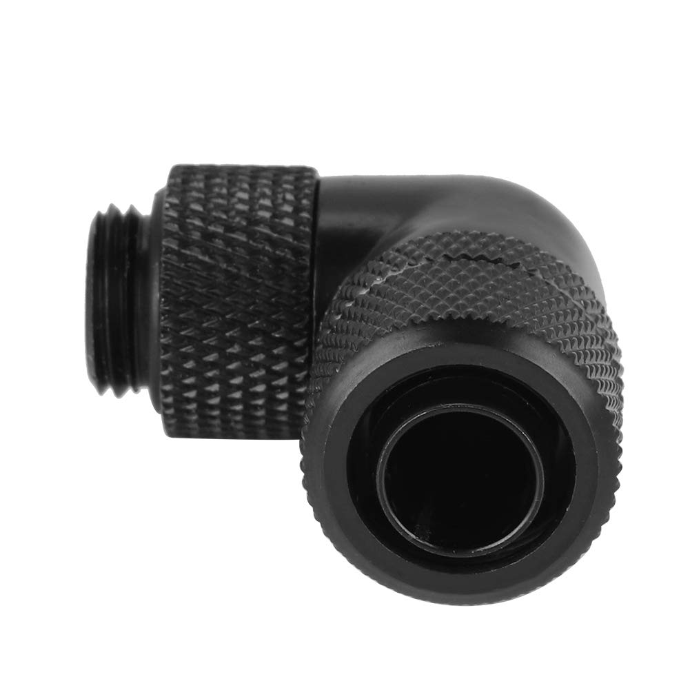 Ticfox raccordo G1/4 90° watercooling ottone nero