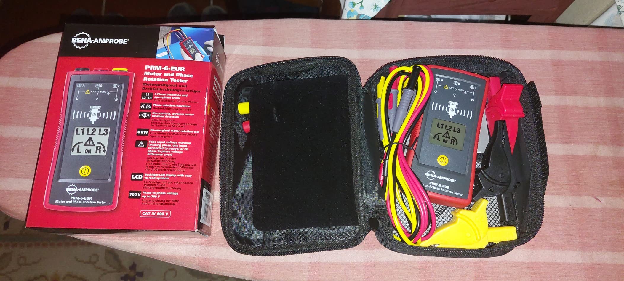 Beha PRM-6-EUR Analizzatore Rotazione Fasi Motori Trifase