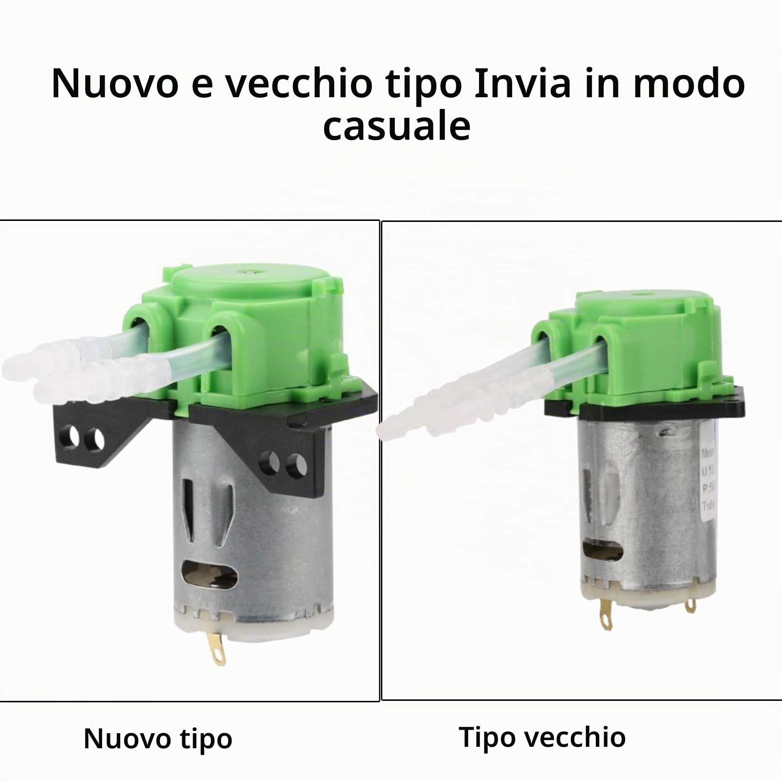 TICFOX Pompa Peristaltica 12V 10-90ml/min Verde