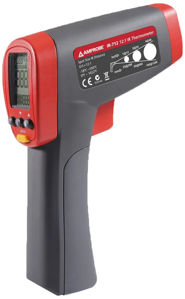 Beha-Amprobe 12:1 termometro a infrarossi -18/550°C laser