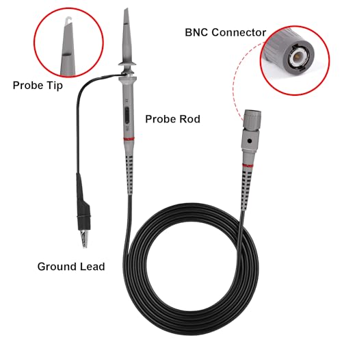 Hanmatek HM5100 sonda oscilloscopio 100 MHz 600V