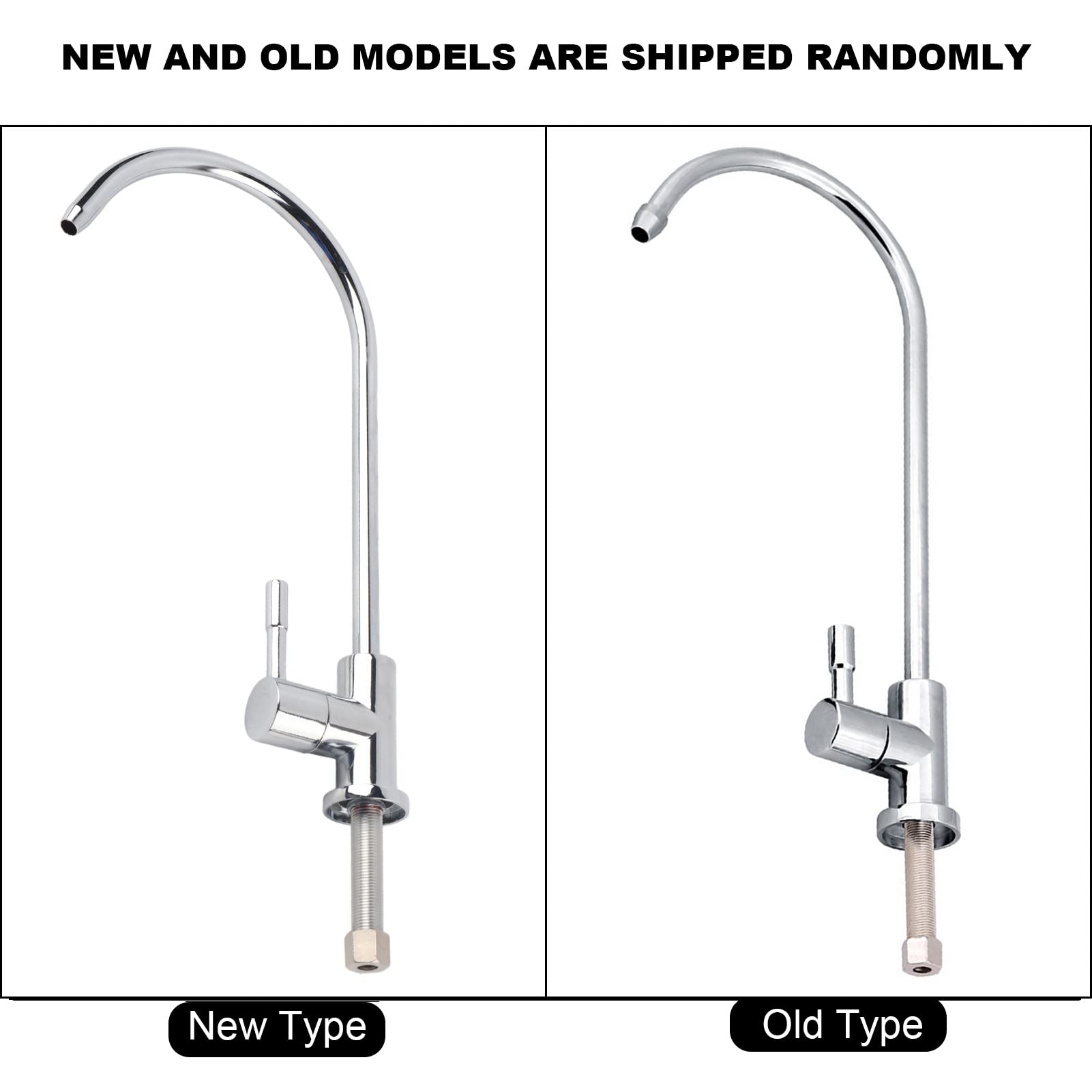 TICFOX Rubinetto Osmosi Inversa Acciaio Inox 1/4"
