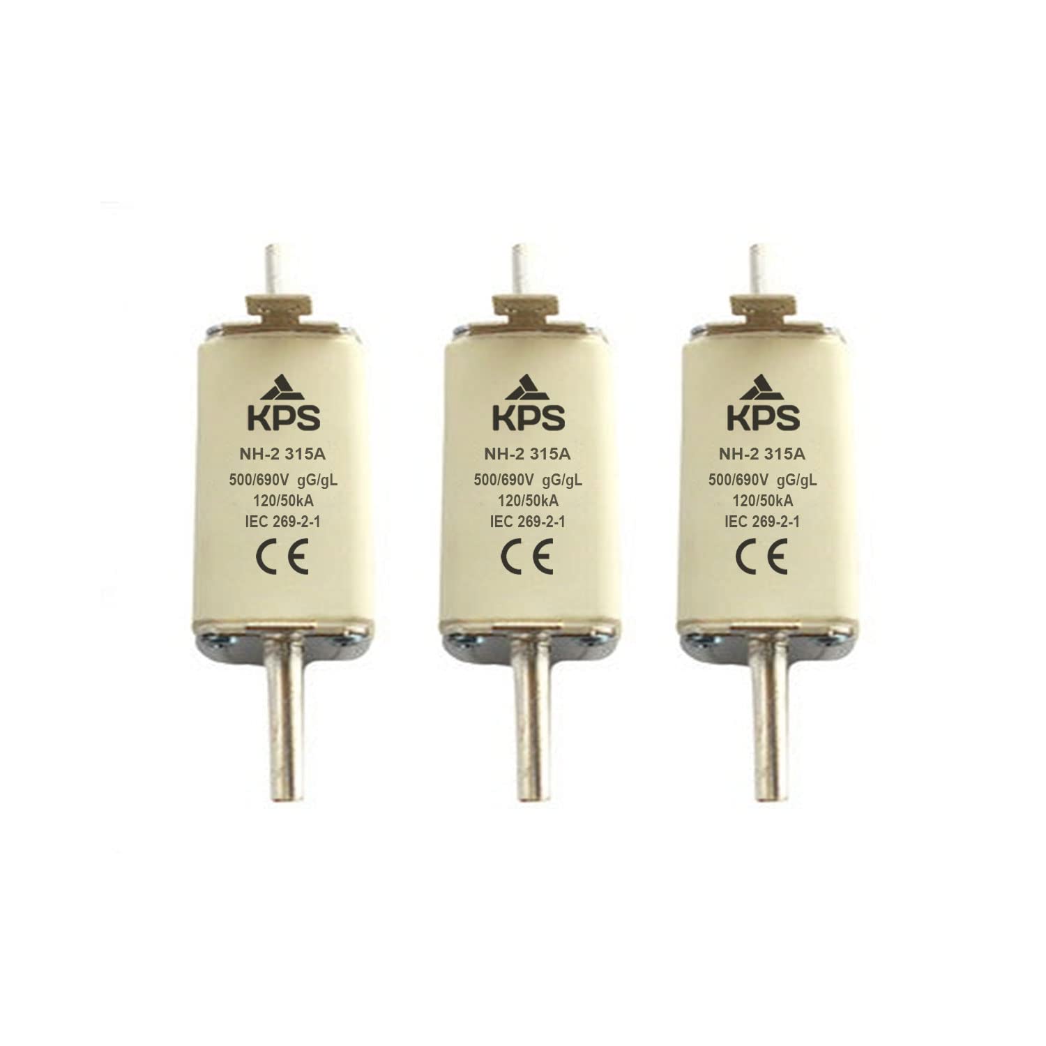 KPS NH2 200A Fusibile a Lama 3pz gG-gL